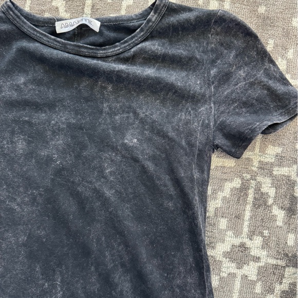 EUC Amante M Black Crew Neck Bodycon Mini Dress - Picture 5 of 13